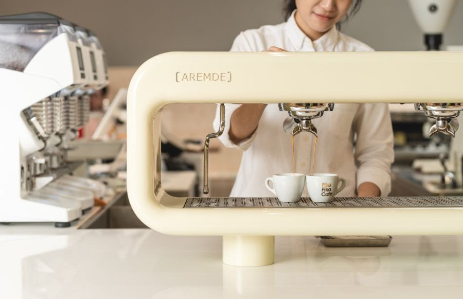 AREMDE NEXUS咖啡機選色系列介紹 2 - 象牙白 Ivory Cream
